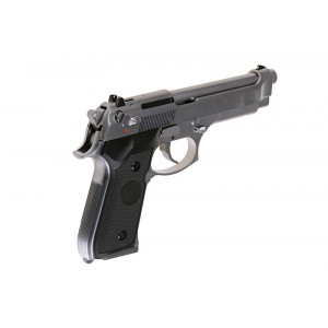 Страйкбольный пистолет Beretta M92S, металл, хром, Gen 2 (WE) Full Auto 